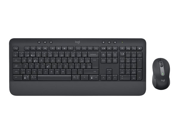 Logitech 920-011001 - Wireless - Bluetooth - Interruttore a chiave a membrana - AZERTY - Grafite - M