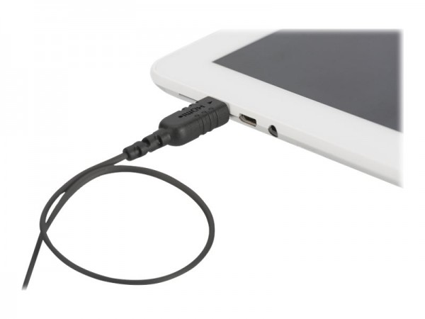 DIGITUS Cavo di collegamento HDMI High Speed - tipo C- A - HighFlex - 2 m - HDMI Type C (Mini) - HDM