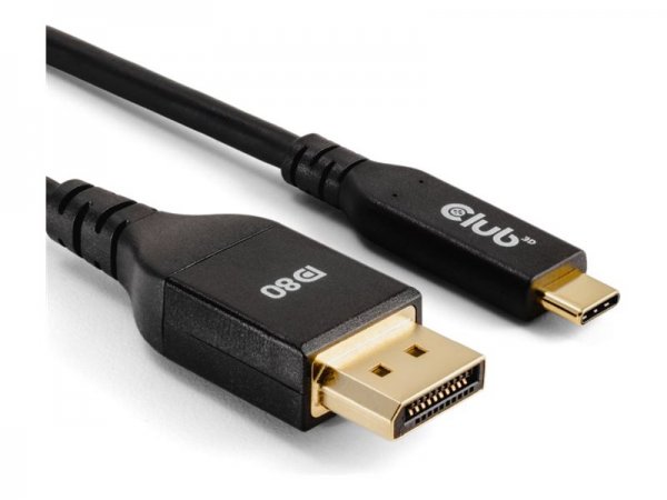 Club 3D Kabel USB Typ C St> DisplayPort 2.1 - Cavo - Digitale/dati