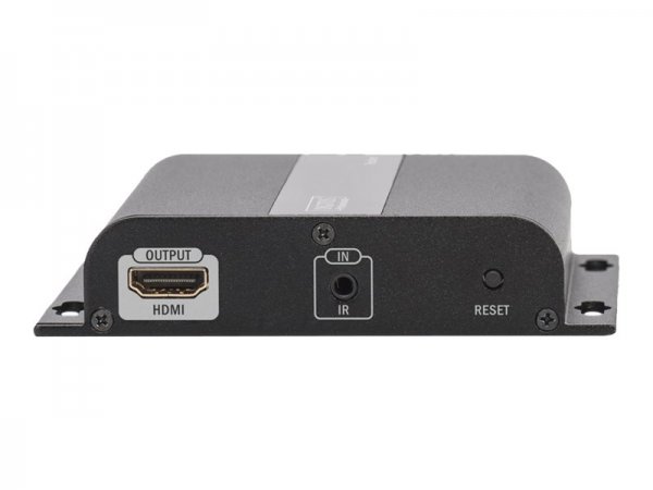 DIGITUS Set estensione 4K HDMI mediante CAT / IP (unità ricevitore) - 3840 x 2160 Pixel - Ricevitore