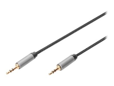 DIGITUS Cavo di collegamento audio - da jack 3,5 mm a jack 3,5 mm - 3.5mm - Maschio - 3.5mm - Maschi