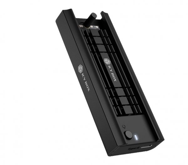 ICY BOX IB-180MC-C31 - Box esterno SSD - M.2 - PCI Express - Serial ATA III - 10 Gbit/s - Collegamen