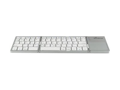 MEDIARANGE MROS133 - 60% - Wireless - Bluetooth - QWERTZ - Argento