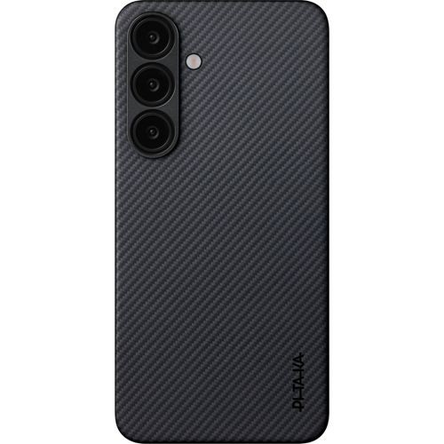 iPitaka Ultra-Slim Case for Samsung S25+ Black/Grey Twill