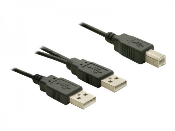 Delock USB-Kabel - USB Typ B m - A - USB2.0 - Cavo - Digitale/dati