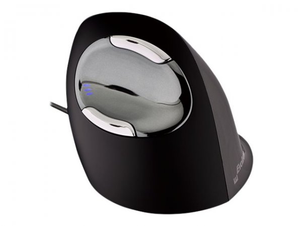 Evoluent VerticalMouse D Small - Vertikale Maus - ergonomisch - Laser - 6 Tasten - kabellos - kabell