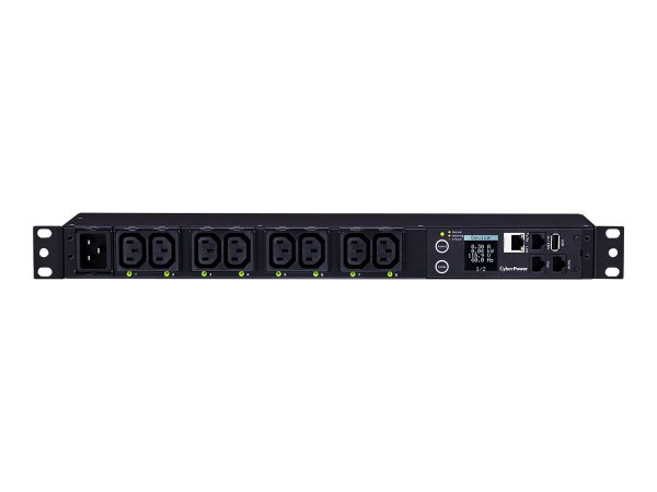 CyberPower Systems CyberPower PDU81005 - Monitorato - Commutate - 1U - Monofase - Orizzontale - Acci