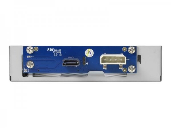 Chenbro SK31101 - Custodia per Disco Rigido (HDD) - 5.25" - SAS - 12 Gbit/s - Argento