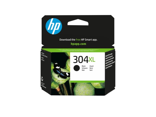 HP Tinte N9K08AE 304XL XL Schwarz - Originale - Cartuccia di inchiostro