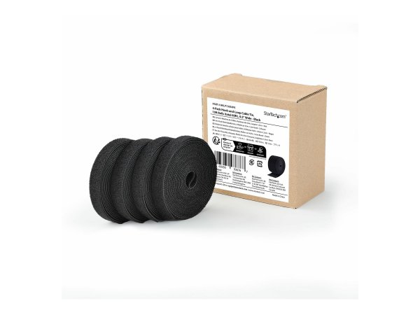 StarTech.com 4-pack 15ft Hook and Loop Roll - Cavo