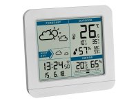 TFA Sky - Bianco - Igrometro da interno - Termometro da interno - Igrometro per esterno - Termometro TFA Sky - Bianco - Igrometro da interno - Termometro da interno - Igrometro per esterno - Termometro