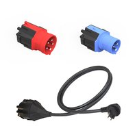 NRGkick 20001054 - Adattatore per presa - Nero - Blu - Rosso