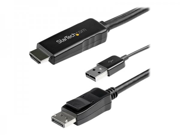 StarTech.com Cavo adattatore HDMI a DisplayPort da 2m - 4K 30Hz - 2 m - HDMI tipo A (Standard) - Dis