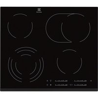 Electrolux EHF6547FXK - Nero - Da incasso - Ceramica - 4 Fornello(i) - 4 Fornello(i) - Cottura a fuo