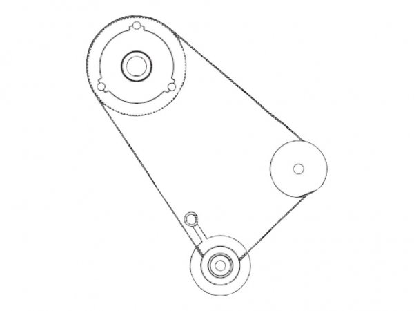 Zebra XIIII Belt STEPPER MOTOR