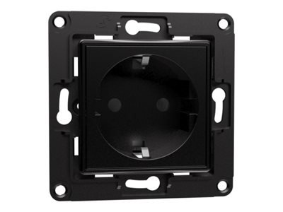 Shelly Wall Socket EU - Wandsteckdose - Schwarz