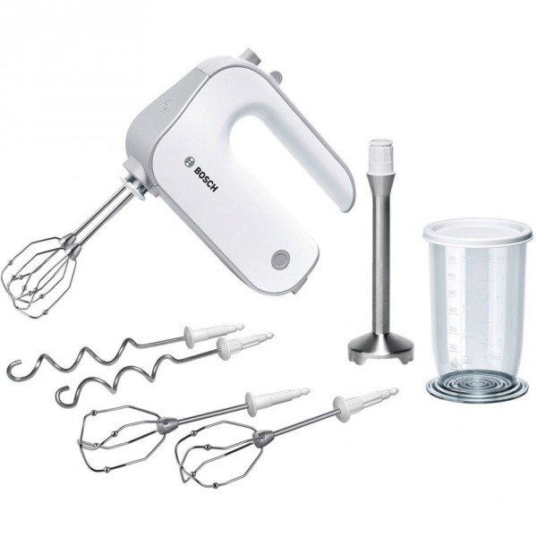 Bosch MFQ4075DE - Sbattitore manuale - Argento - Bianco - Sbattitura - Miscelatura - 1,4 m - Plastic
