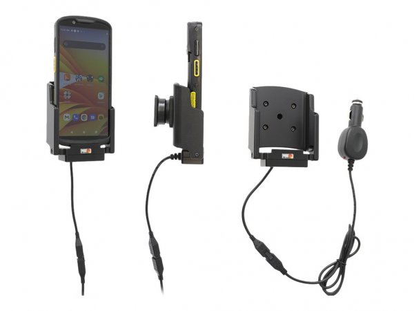 Brodit 712307 - Telefono cellulare/smartphone - Supporto attivo - Auto/interno - Nero