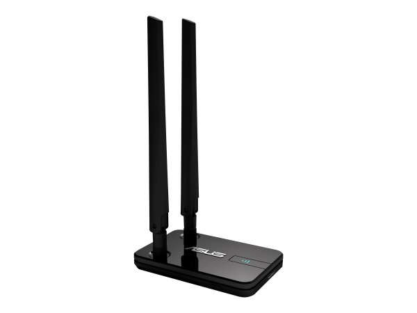 ASUS USB-AC58| Wi-Fi 5 USB-Adapter| Dualband (2,4 GHz/5 GHz)| 1300 Mbit/s| USB 3.0| Schwarz - Contro