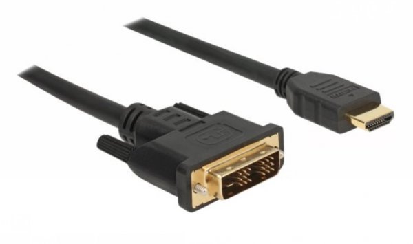 Delock DVI HDMI Anschlusskabel DVI-D 18+ - Cavo - Digitale/display/video