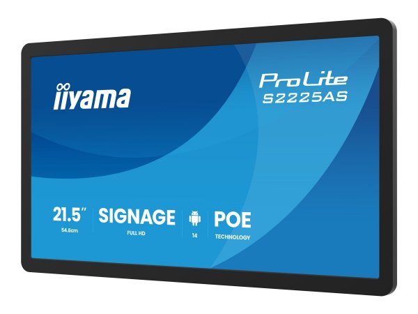 Iiyama S2225AS-B1P Signage Display 21.5" - Schermo piatto (tft/lcd) - 54,6 cm