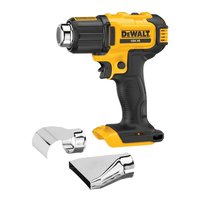 DEWALT DCE530N-XJ - Pistola ad aria calda - Impugnatura a pistola - Giallo - 190 l/min - 530 °C - 10