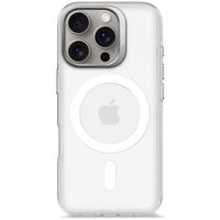 Decoded Recycled Plastic Backc. iPhone 16 Pro Transparent White