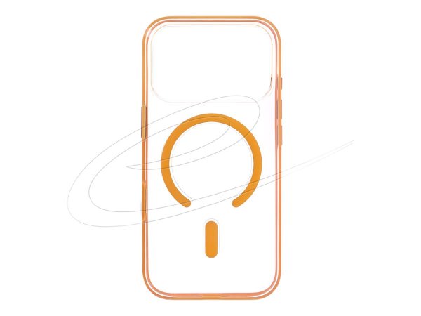 Delock Schutzhülle iPhone 17 Pro transparent-orange MagSafe