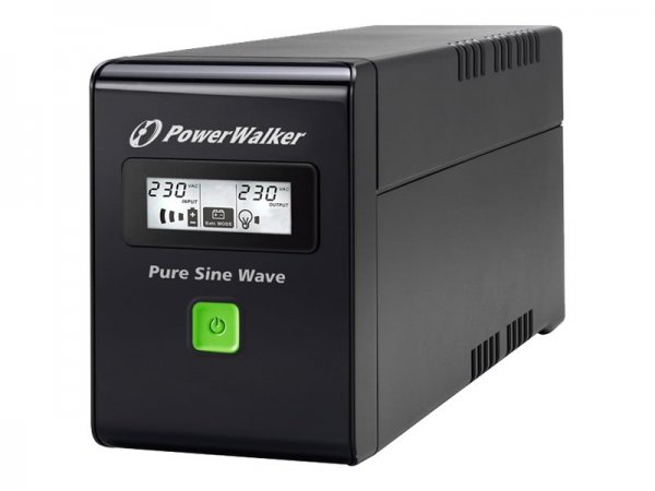 BlueWalker Powerwalker VI 600 SW FR UPS Line Interactive - (offline) ups - 600 W