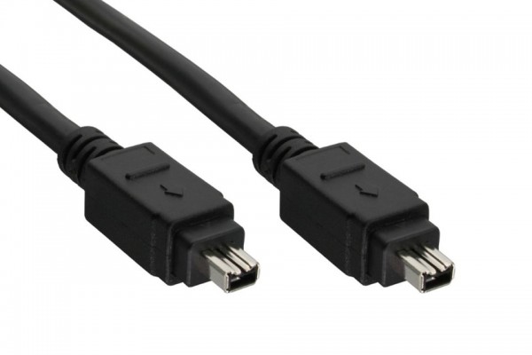 Equip FireWire IEEE-1394 Cavo 4/4-pin, 1,8 m nero