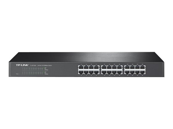 TP-LINK TL-SF1024 - Non gestito - Fast Ethernet (10/100) - Full duplex - Montaggio rack