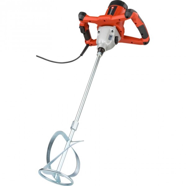 Einhell TE-MX 1600-2 CE - Mortaio - Pittura - Polvere - Nero - Rosso - M14 - Ergonomico - 750 Giri/m