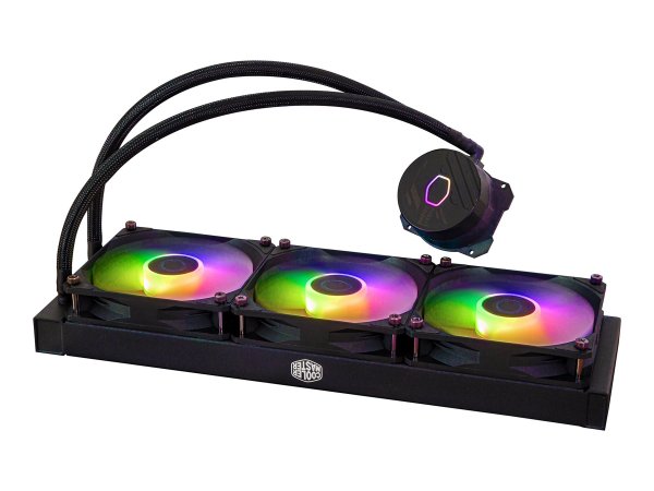 Cooler Master MasterLiquid 360L Core ARGB - Liquid cooling kit - 12 cm - 650 Giri/min - 1750 Giri/mi