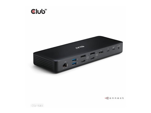 Club 3D Thunderbolt4 16-in-1 Dockingstation 4 Displays St/Bu