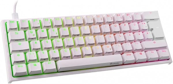 Ducky ONE 2 Mini Tastiera retroilluminata meccanica RGB,con Layout Tedesco