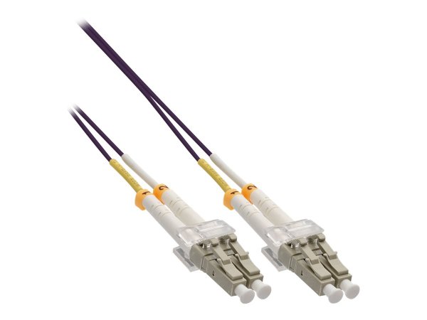 InLine Cavo duplex a fibre ottiche - LC/LC - 50/125µm - OM4 - 50m