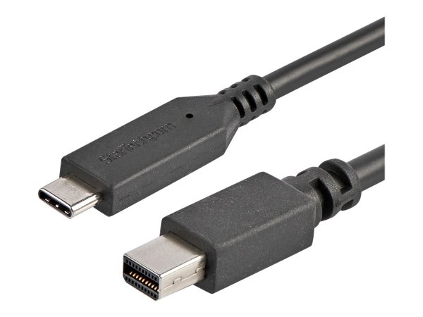 StarTech.com Cavo Adattatore Mini DisplayPort a USB-C da 1,8m - 4K 60Hz - Nero - 1,8 m - USB tipo-C