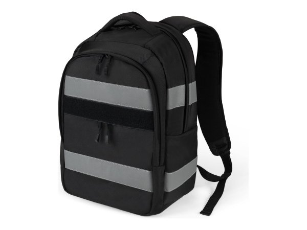 Dicota Backpack Reflective 25 litre black - Zaino