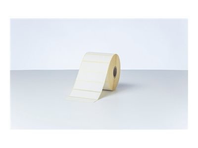 Brother BDE-1J026076-102 - Bianco - Etichetta per stampante autoadesiva - Etichetta fustellata - Ter