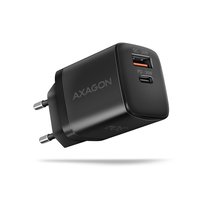 AXAGON ACU-PQ30 Ladegerät QC3.0, 4.0/AFC/FCP/PPS/Apple+ PD USB-C, 30W - schwarz - Kompaktes Ladegerä