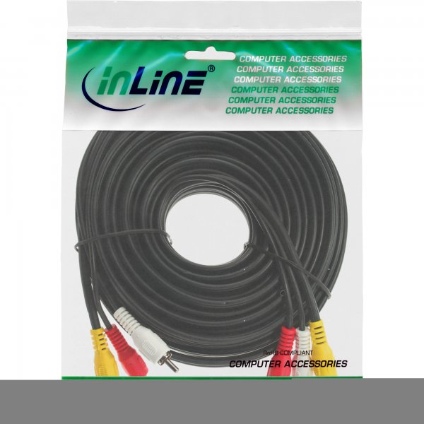 InLine Cavo Audio / Video 3x RCA maschio / maschio - 2m