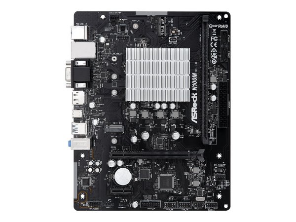 ASRock N100M - Intel - NA (CPU integrato) - Intel Processor N - BGA 1264 - N100 - DDR4-SDRAM