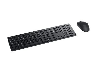 Dell Tastiera e mouse Pro - KM5221W - Inglese (Stati Uniti internazionale) (QWERTY) - neri - (RTL BO