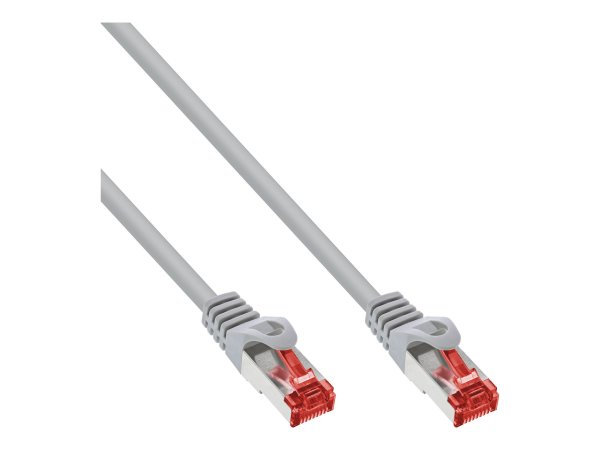 InLine Bulk Pack 30pz. - Cavo Lan Cat.6 S/FTP (PiMf) - PVC - CU - grigio - 3m