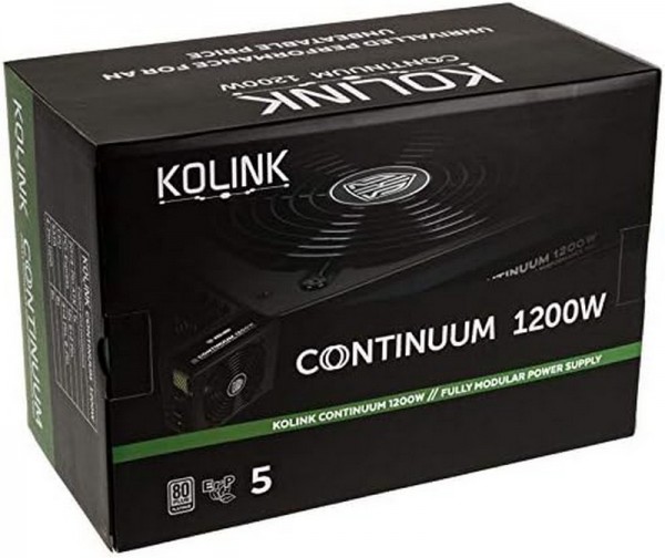 Kolink Continuum 80+ Platinum Modular - Alimentatore PC/Server 850W Premium