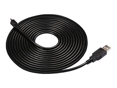 Transcend Dual USB Car Lighter Adapter - Adattatore CC - Nero - 8 m - 12 - 24 V - 5 V - 2,4 A