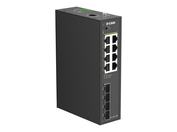 D-Link PoE++ Switch DIS-210G-12up 12 - Interruttore - 1 Gbps