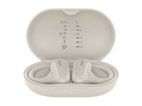 Belkin Soundform Clearfit Open-Ear Wireless Ear - Microfono - Stereo