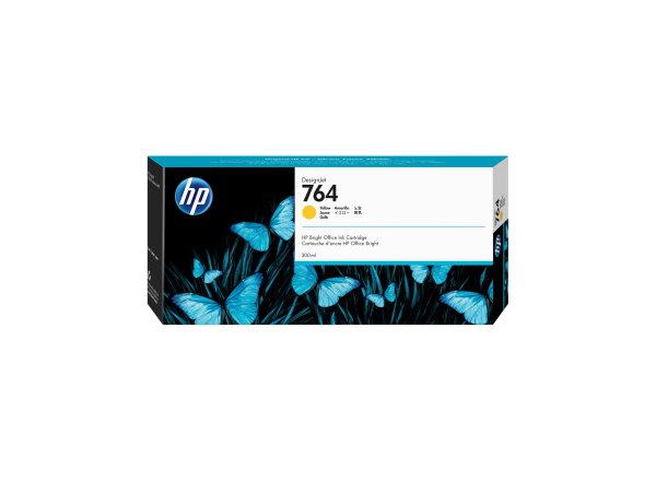HP 764 Gelb DesignJet Druckerpatrone - Originale - Cartuccia di inchiostro