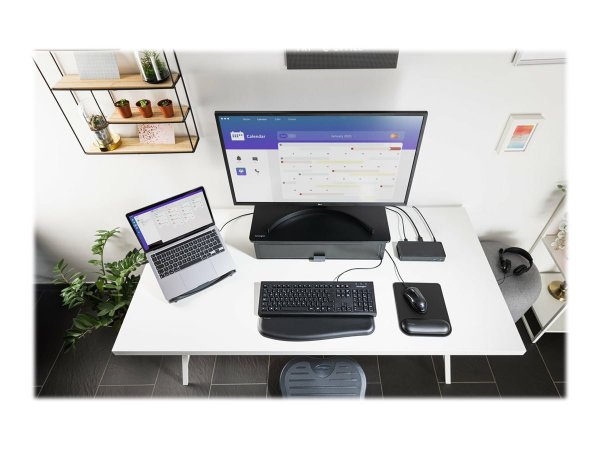 Kensington VALUKEYBOARD BLACK FR - Standard - Cablato - USB - AZERTY - Nero